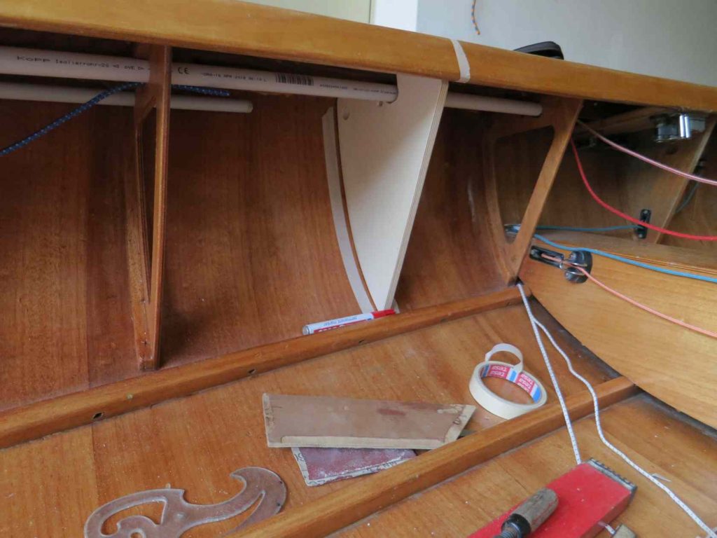 einpassen , streichen